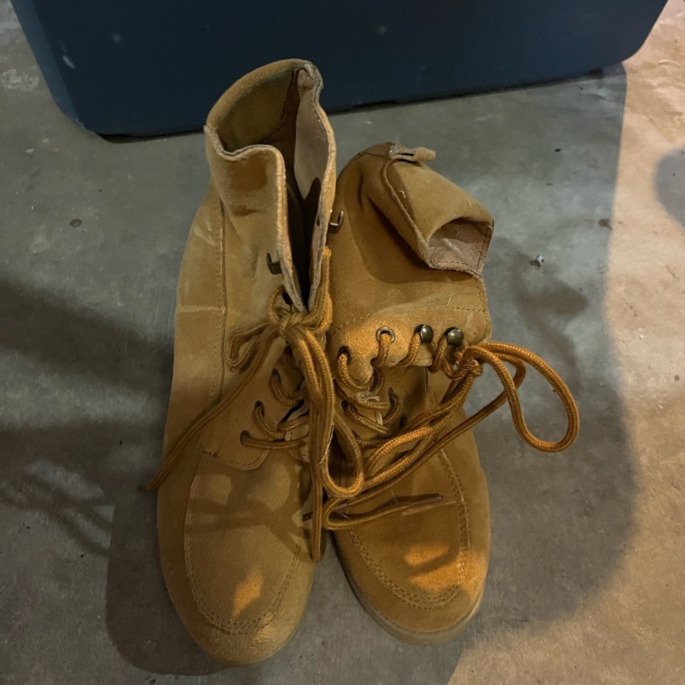Faux suede